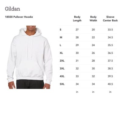 Unisex Heavy Blend Hooded Sweatshirt Gildan 18500 Unisex Heavy Blend Hooded Sweatshirt Gildan 18500