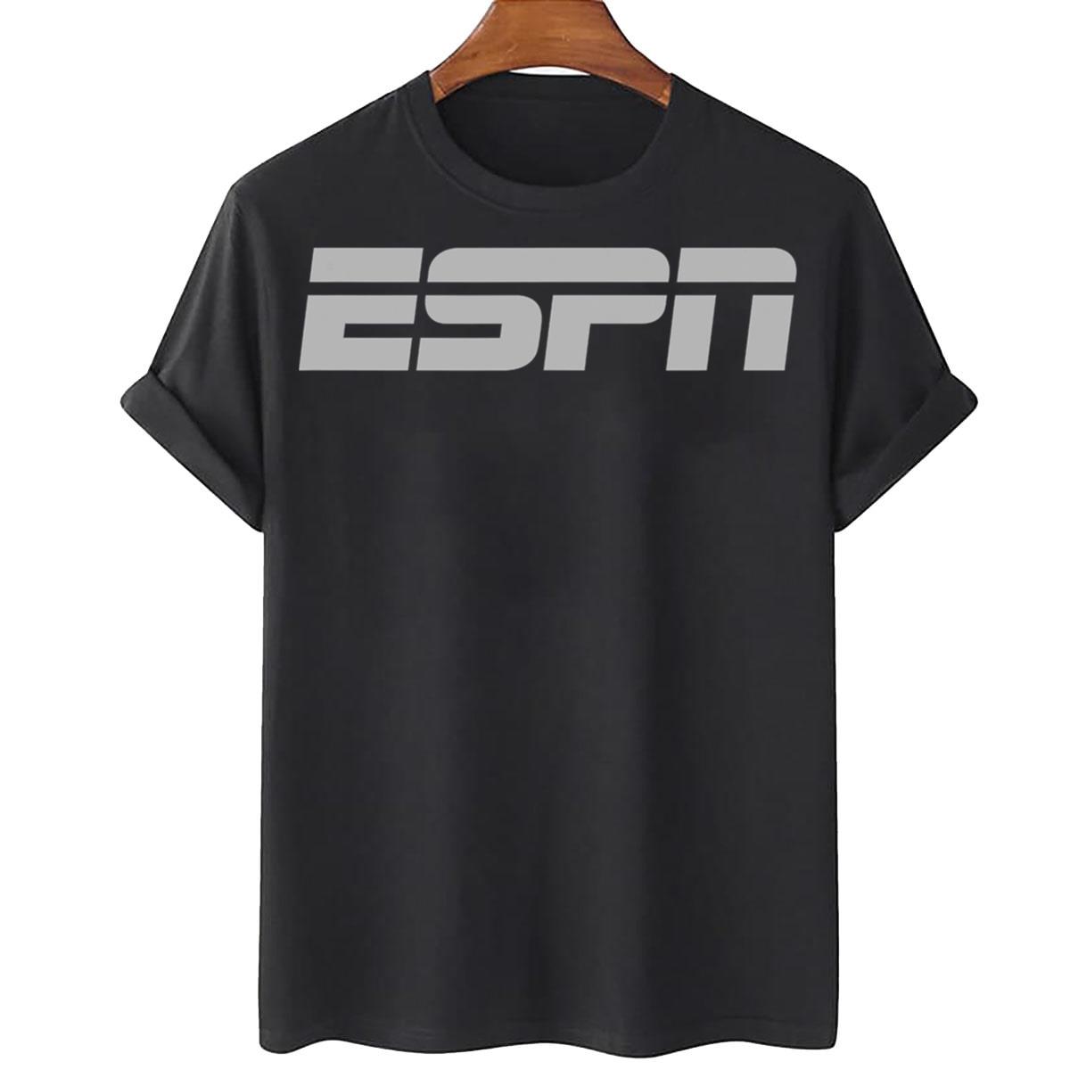 ESPN Silver Logo T-Shirt ESPN Silver Logo T-Shirt