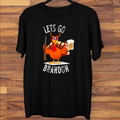 Lets Go Brandon Thanksgiving Turkey T-Shirt