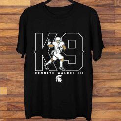 Michigan State Kenneth Walker III K9 Unisex T-Shirt
