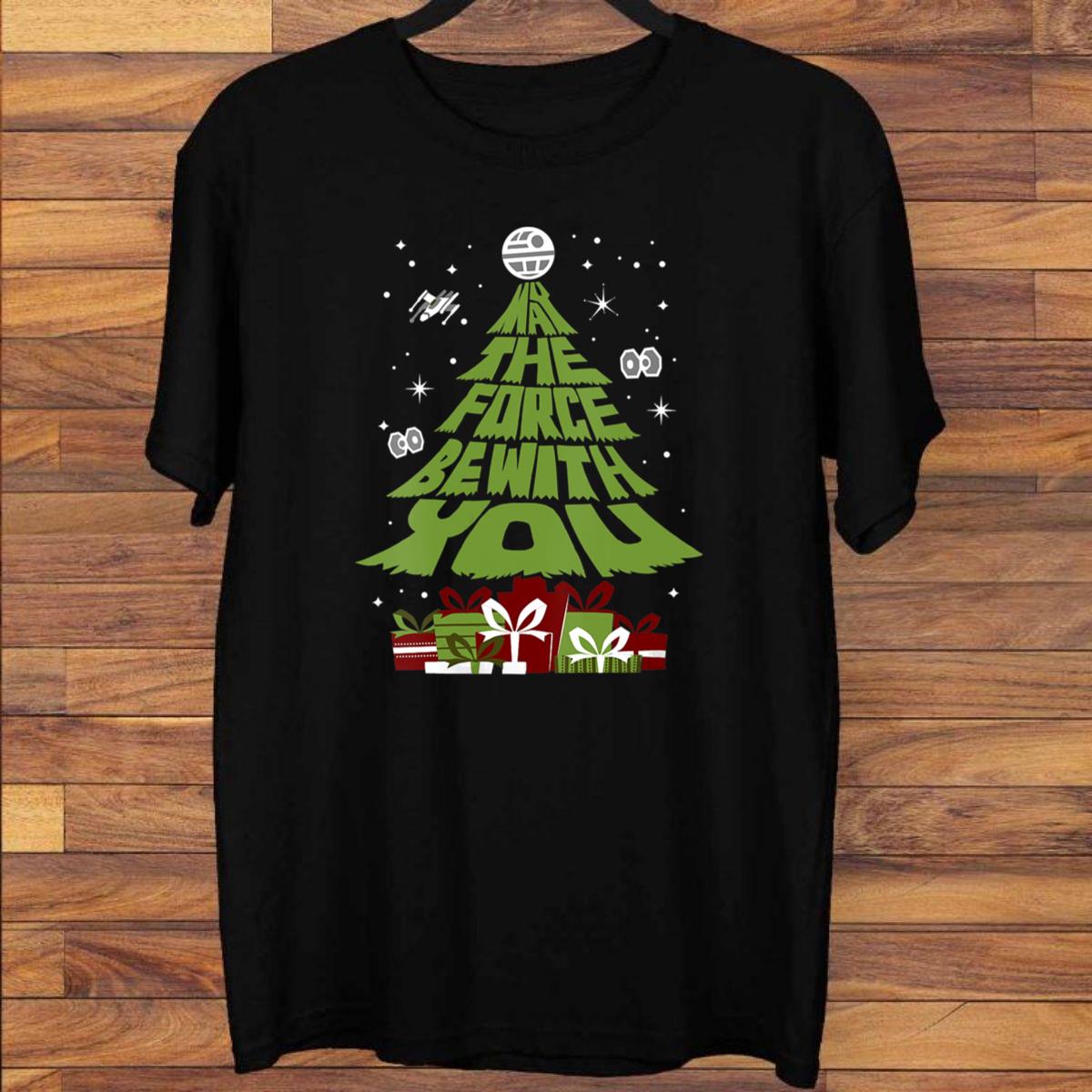 Star Wars May The Force Be With You Christmas Tree Sweatshirt Star Wars May The Force Be With You Christmas Tree Sweatshirt