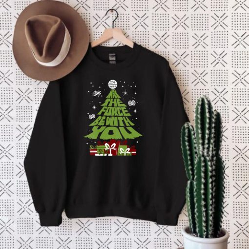 Star Wars May The Force Be With You Christmas Tree Sweatshirt
