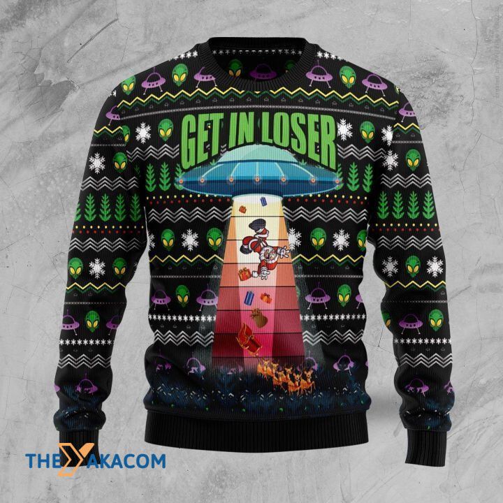 3D Sweater Alien Ufo Santa Claus 3D Sweater Alien Ufo Santa Claus