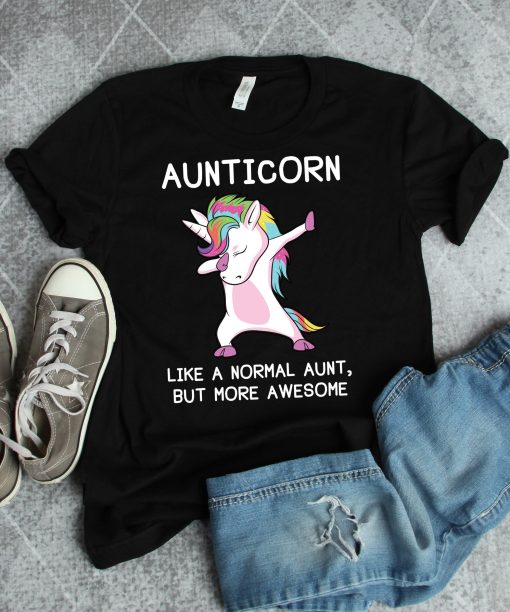 Aunticorn Aunt Unicorn Unisex T-Shirt