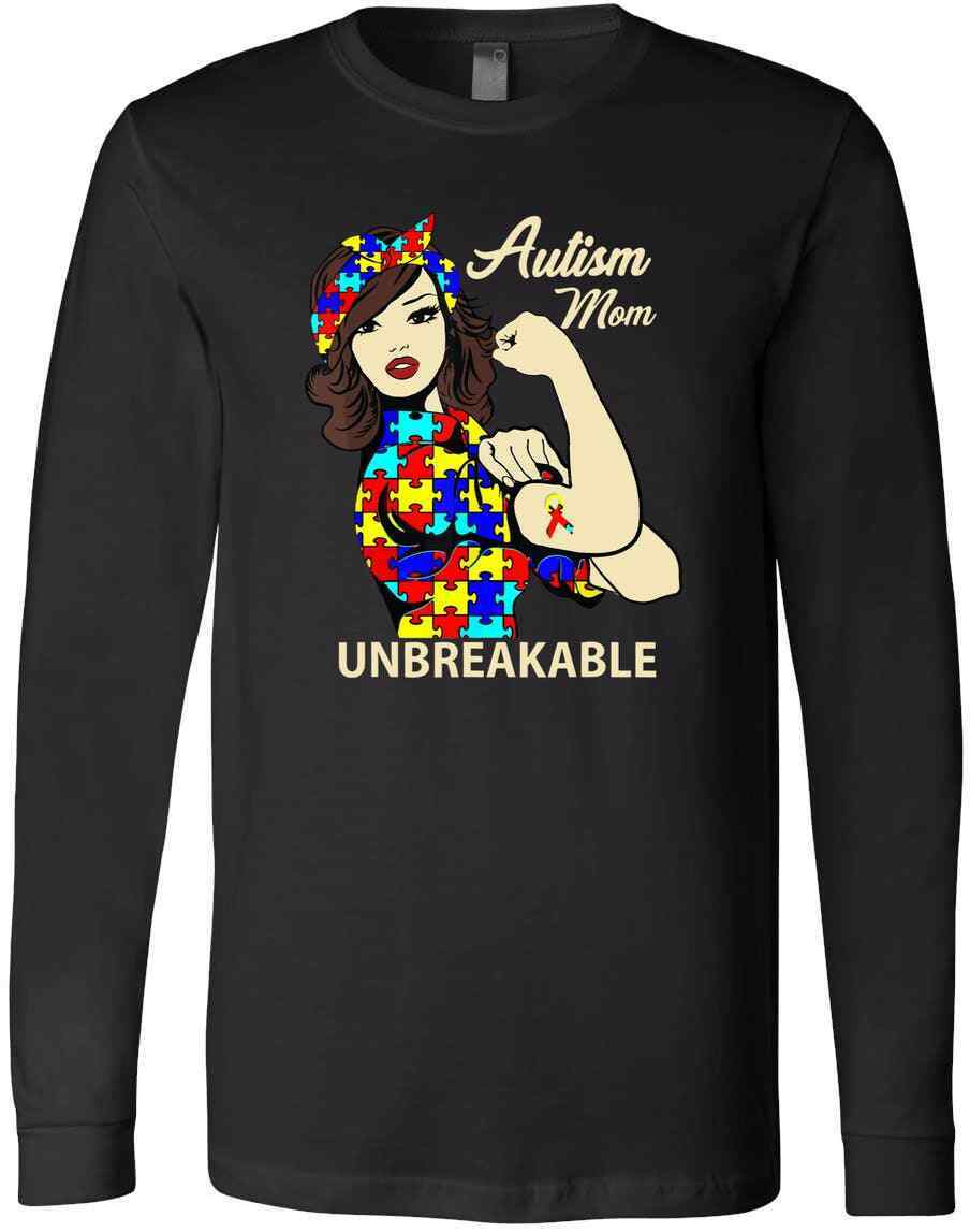 Autism Mom Unbreakable Autism Awareness Unisex Sweatshirt Autism Mom Unbreakable Autism Awareness Unisex Sweatshirt