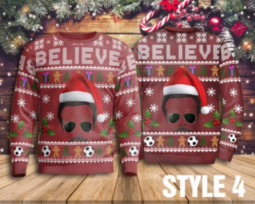 Believe Team Lasso Christmas Ugly Sweater