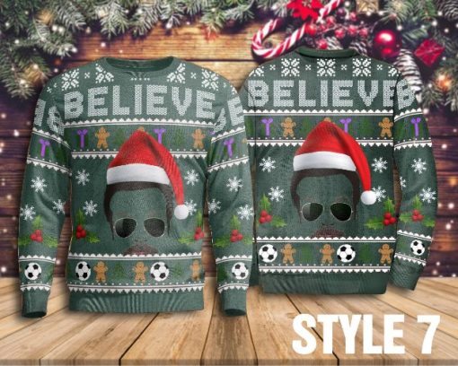 Believe Team Lasso Christmas Ugly Sweater