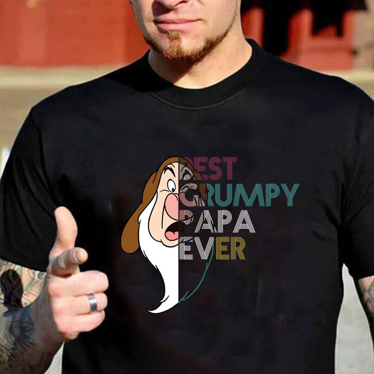 Best Grumpy Papa Ever Unisex T-Shirt Best Grumpy Papa Ever Unisex T-Shirt