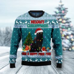 Meomy Christmas And A Happy Purr Year Sweater