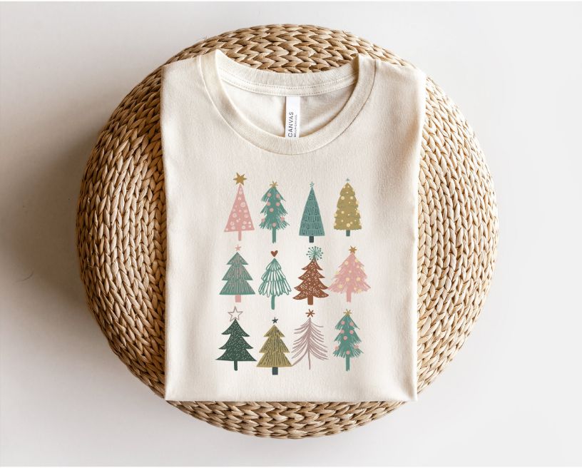 Christmas Trees Variety Sweatshirt Christmas Trees Variety Sweatshirt