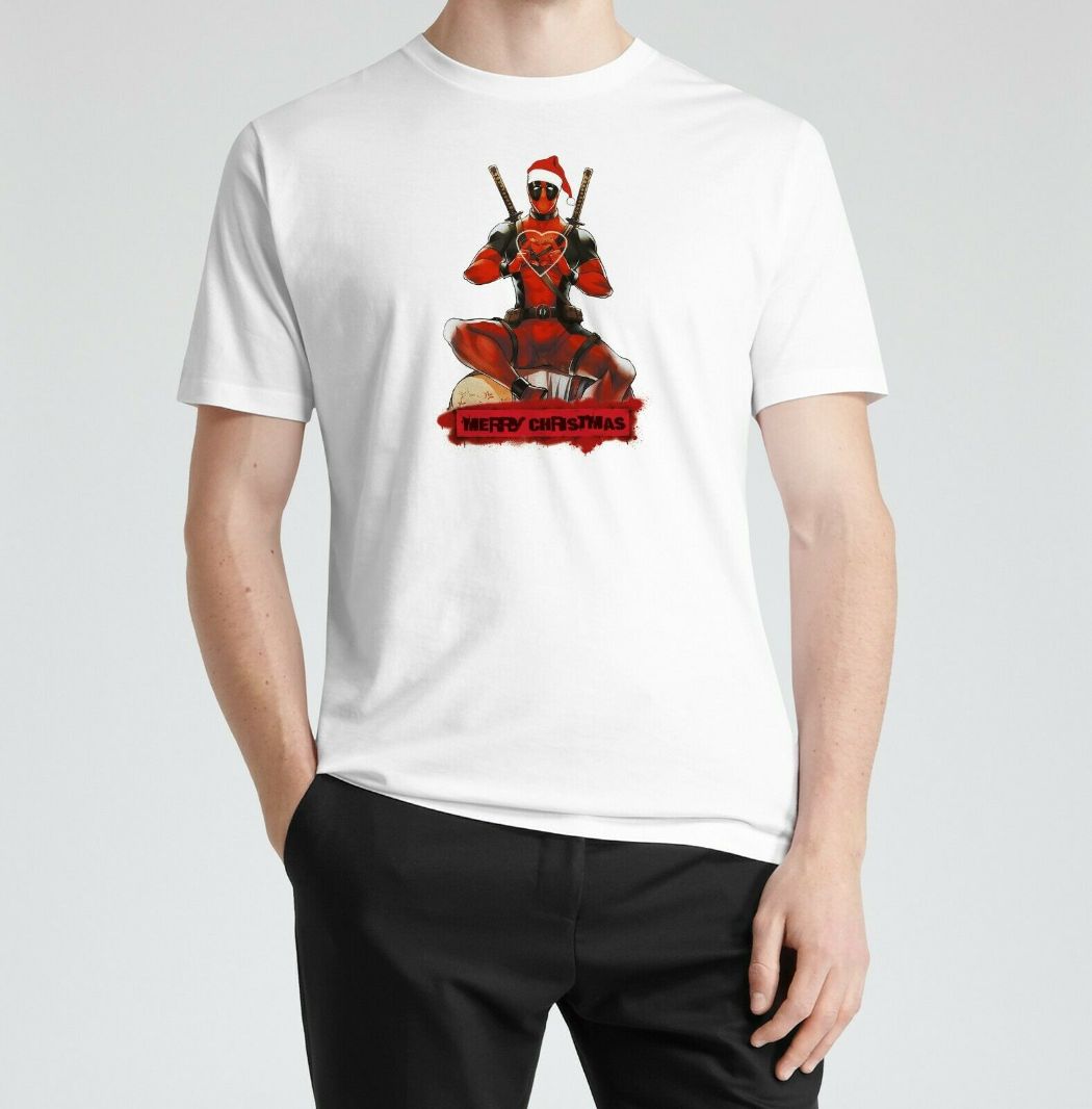 Deadpool Santa Xmas Unisex T-Shirt Deadpool Santa Xmas Unisex T-Shirt
