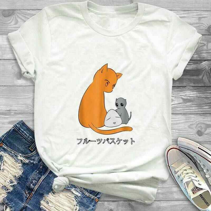 Fruits Basket Kyo Yuki Onigiri Cat Unisex T-Shirt Fruits Basket Kyo Yuki Onigiri Cat Unisex T-Shirt