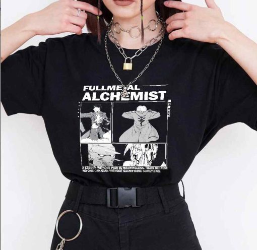 Fullmetal Alchemist Alphonse Elric, Edward Elric Unisex T-Shirt