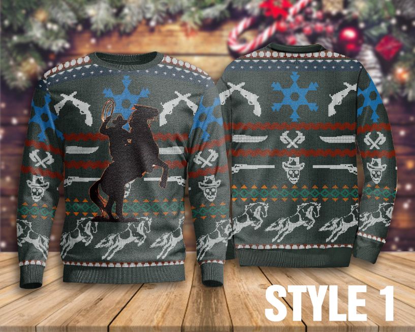 Funny Awesome Cowboy Sweater Funny Awesome Cowboy Sweater