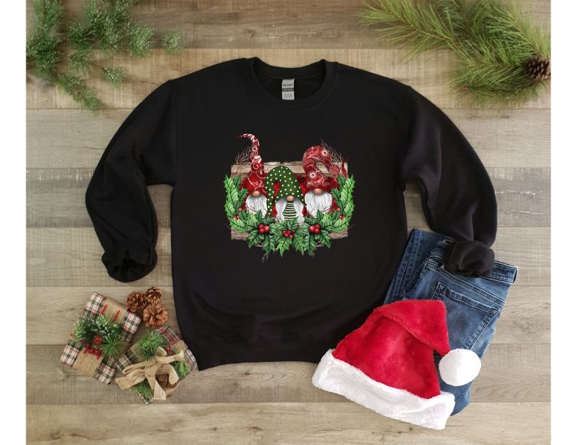 Gnomes Sweatshirt Christmas Gnomes Sweatshirt Christmas