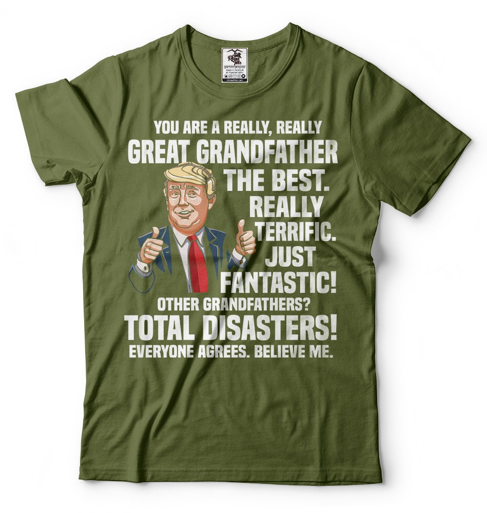 Grandfather Funny Donald Trump Unisex T-Shirt Grandfather Funny Donald Trump Unisex T-Shirt