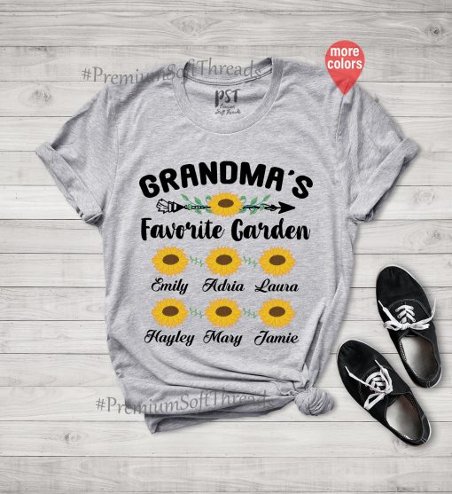 Grandma’s Favorite Garden Unisex T-Shirt