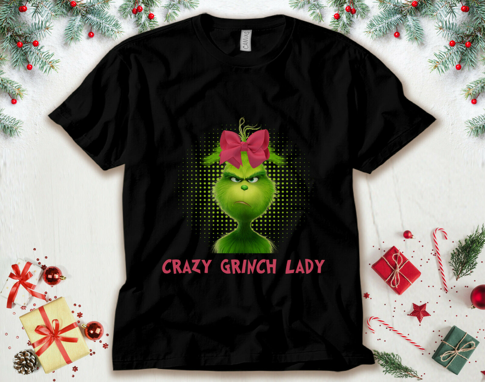 Grinch Crazy Christmas Unisex T-Shirt Grinch Crazy Christmas Unisex T-Shirt