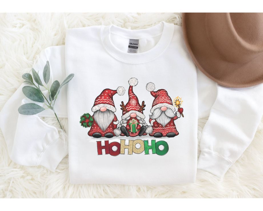 Ho Ho Ho Gnomes Sweatshirt Ho Ho Ho Gnomes Sweatshirt