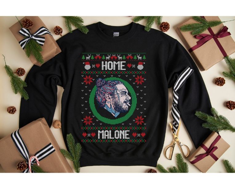 Home Malone Sweatshirt - Post Malone Merch Home Malone Sweatshirt - Post Malone Merch