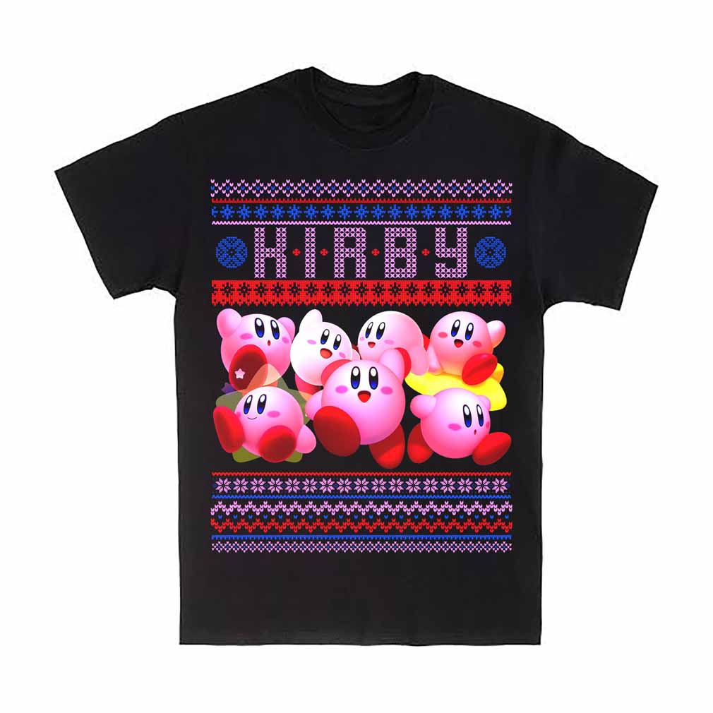 Kirby Christmas Style T-Shirt Kirby Christmas Style T-Shirt