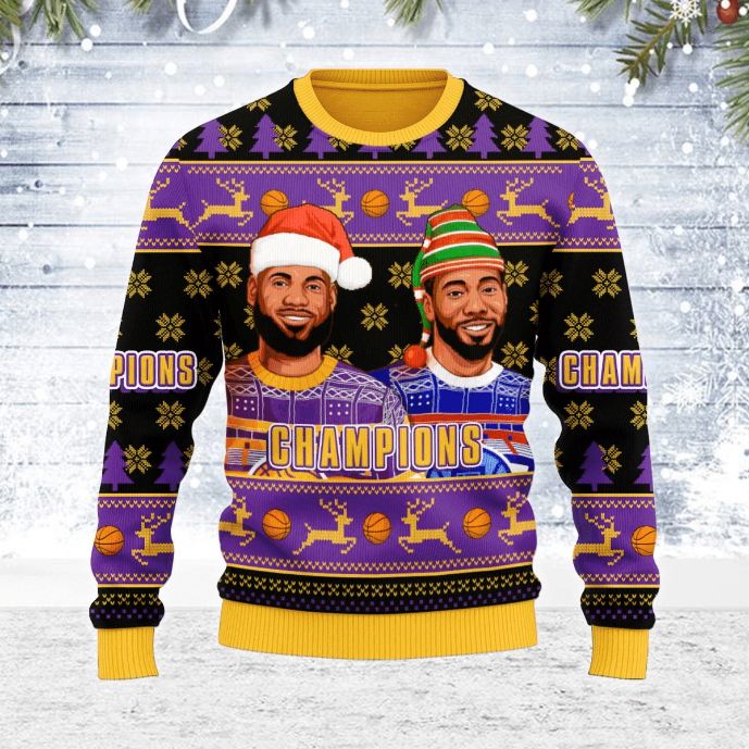 Lebron James LA Lakers Unisex Basketball Sweater Lebron James LA Lakers Unisex Basketball Sweater