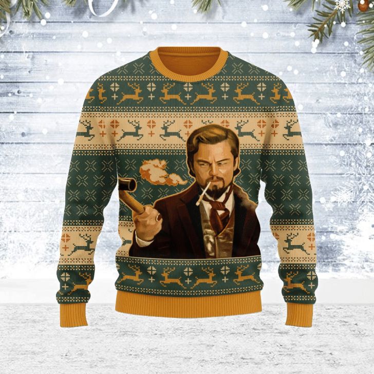 Leonardo Dicaprio Leo Meme Ugly Sweater Leonardo Dicaprio Leo Meme Ugly Sweater