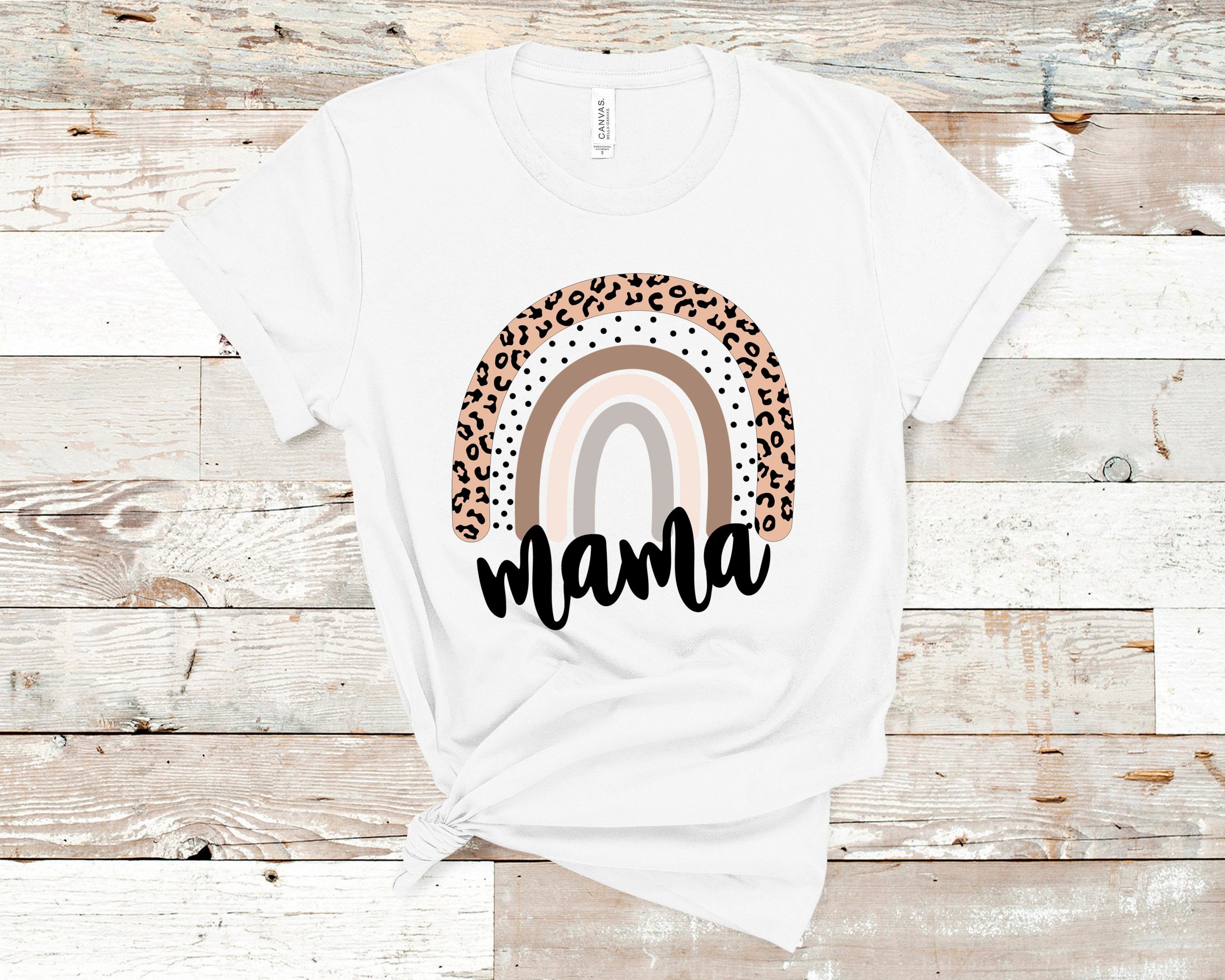 Leopard Rainbow Mama Unisex T-Shirt Leopard Rainbow Mama Unisex T-Shirt