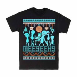 MEESEEKS Me Cartoon Ugly Christmas T-Shirt