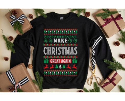 Make Christmas Great Again Unisex Sweatshirt