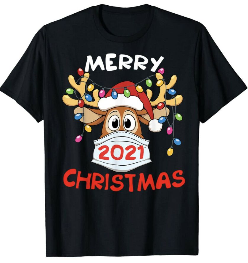 Merry Christmas 2021 Funny Unisex T-Shirt Merry Christmas 2021 Funny Unisex T-Shirt