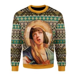 Mia Wallace Meme Christmas Ugly Sweater