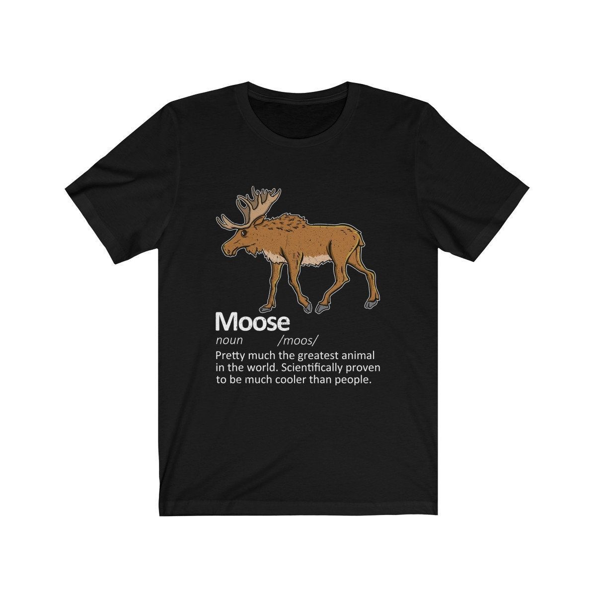 Moose Cute Definition Christmas T-Shirt Moose Cute Definition Christmas T-Shirt