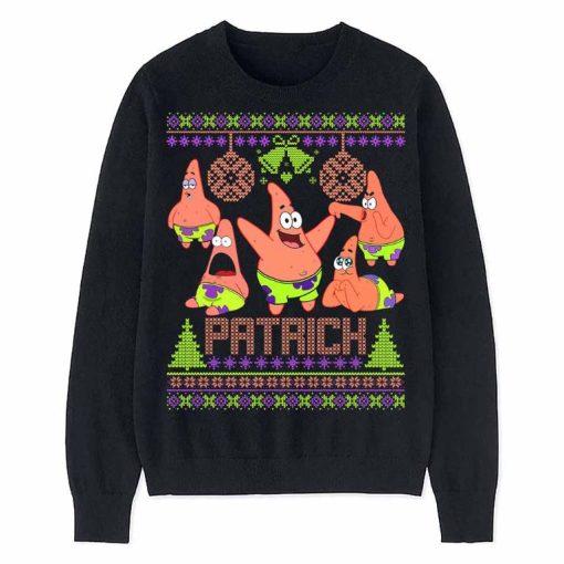 Patrick Star Spongebob Ugly Christmas T-Shirt