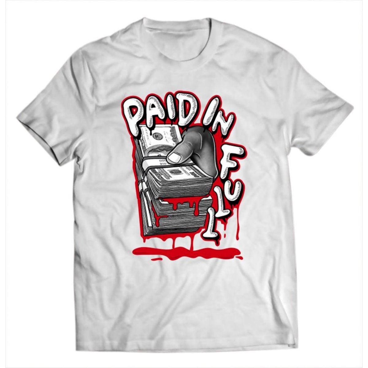 Pif Paid In Jordan 13 Red Flint Shirt Pif Paid In Jordan 13 Red Flint Shirt