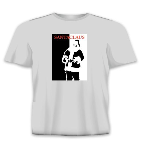 Santa Scarface Beard Christmas Unisex T-Shirt