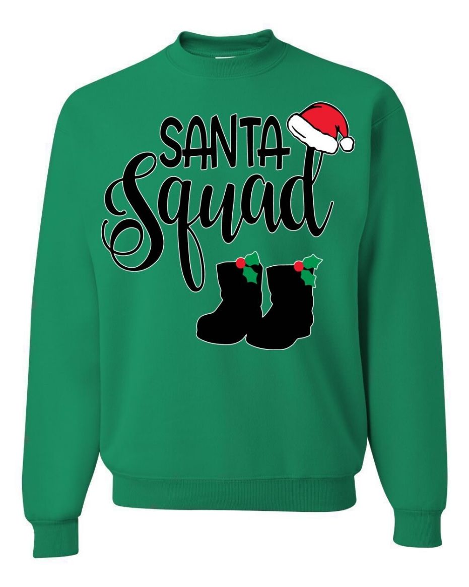 Santa Squad Unisex Sweatshirt Santa Squad Unisex Sweatshirt