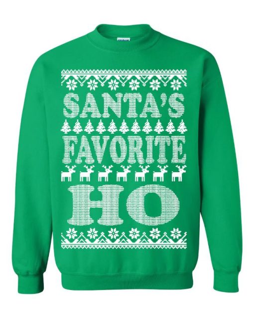 Santa’s Favorite Ho Unisex Sweatshirt