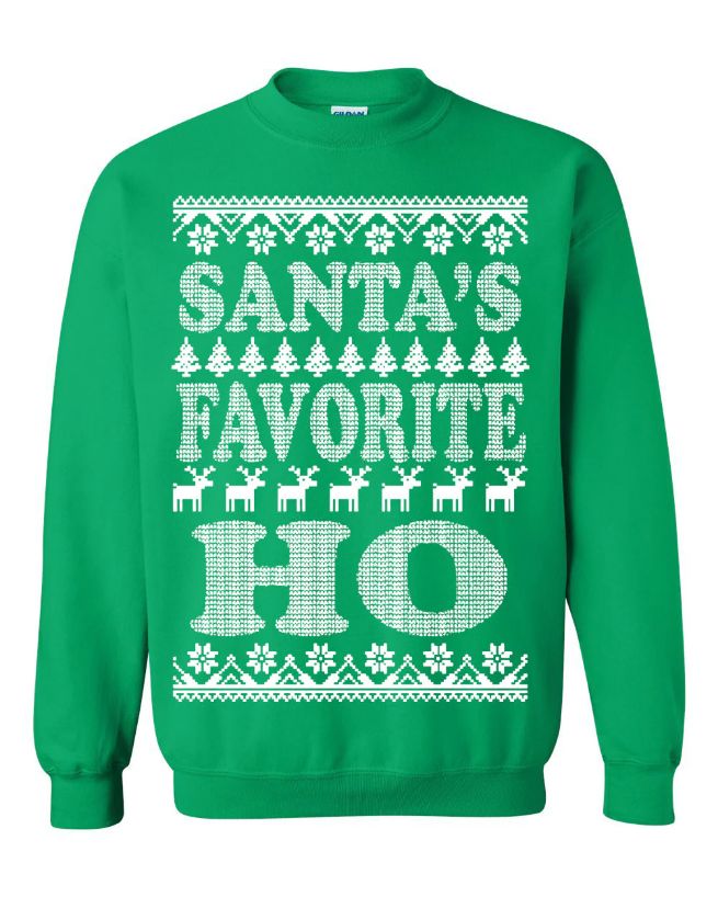 Santa's Favorite Ho Unisex Sweatshirt Santa's Favorite Ho Unisex Sweatshirt