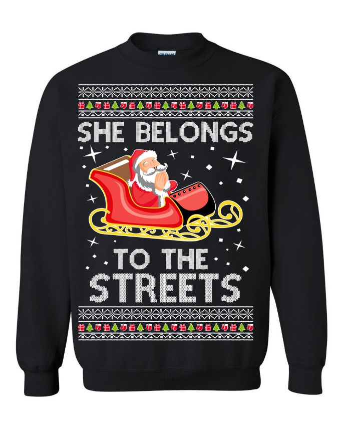 She Belongs To The Streets Future Meme Unisex Sweatshirt She Belongs To The Streets Future Meme Unisex Sweatshirt