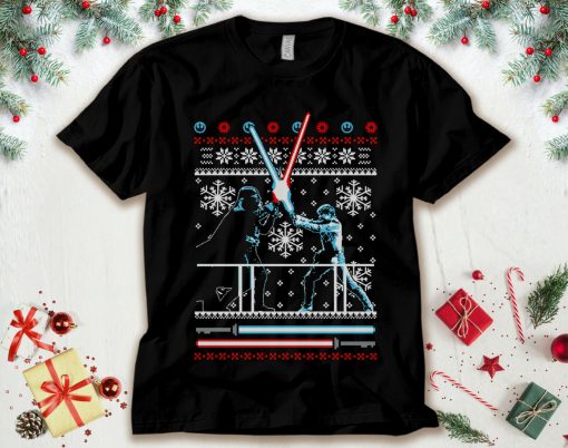 Star Wars Vader Luke Duel Unisex T-Shirt