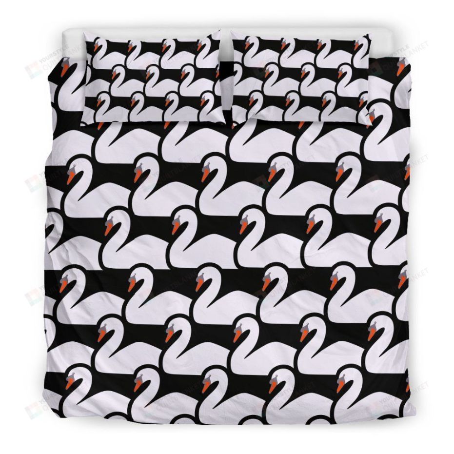 Swan Pattern Bedding Set Swan Pattern Bedding Set