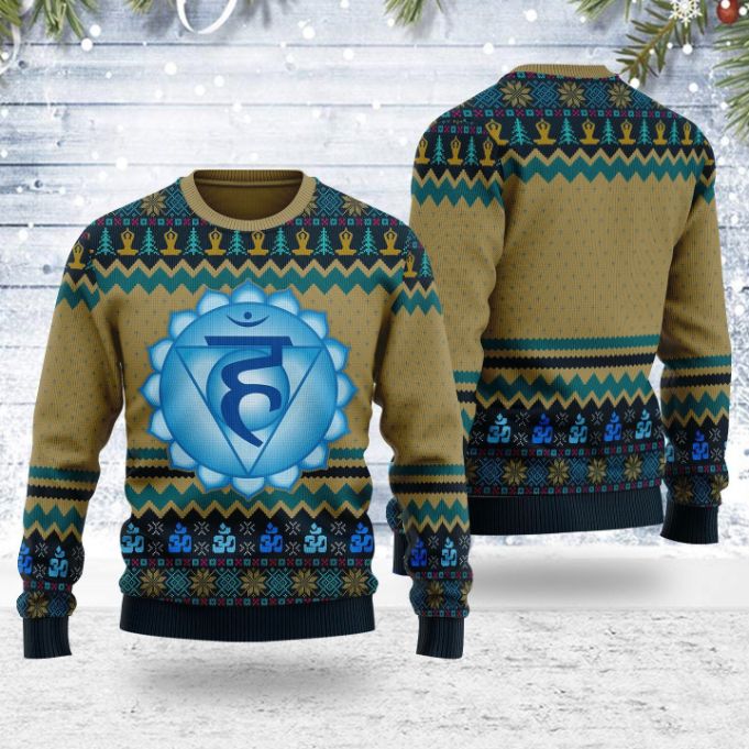 Throat Chakra Ugly Sweater Throat Chakra Ugly Sweater