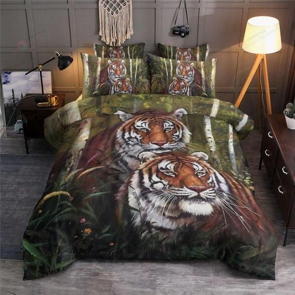 Tiger Couple Bedding Set Tiger Couple Bedding Set