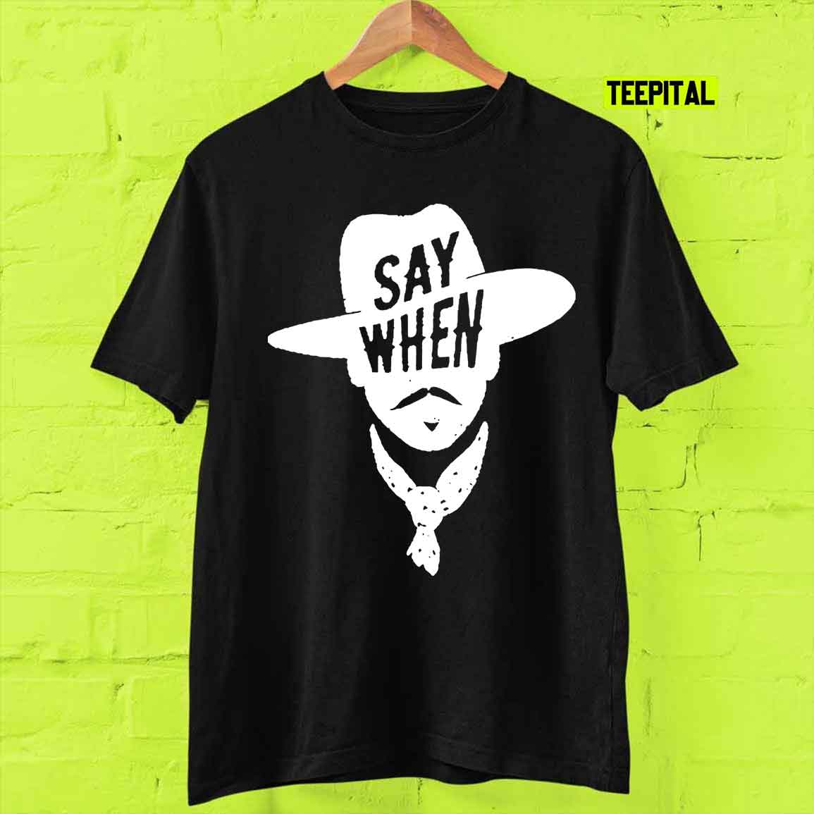 Aaron Rodgers Say When Pat Mcafee T-Shirt Aaron Rodgers Say When Pat Mcafee T-Shirt