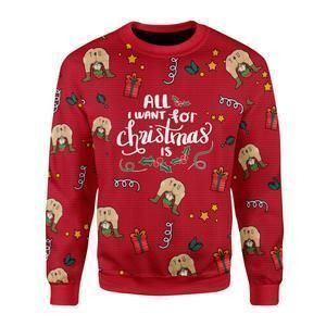 Want Christmas Is You 3D Sweater Want Christmas Is You 3D Sweater