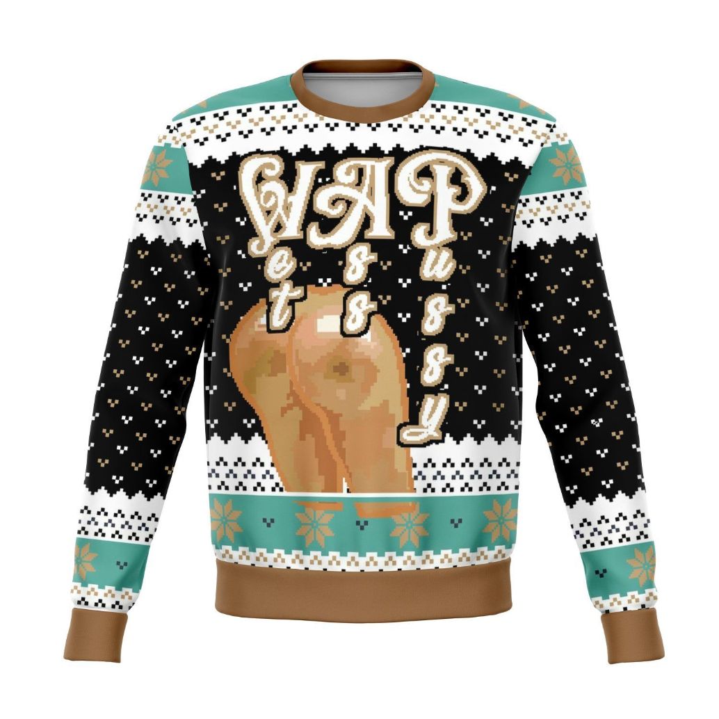 Wet Ass Pussy Initials Ugly Sweater Wet Ass Pussy Initials Ugly Sweater