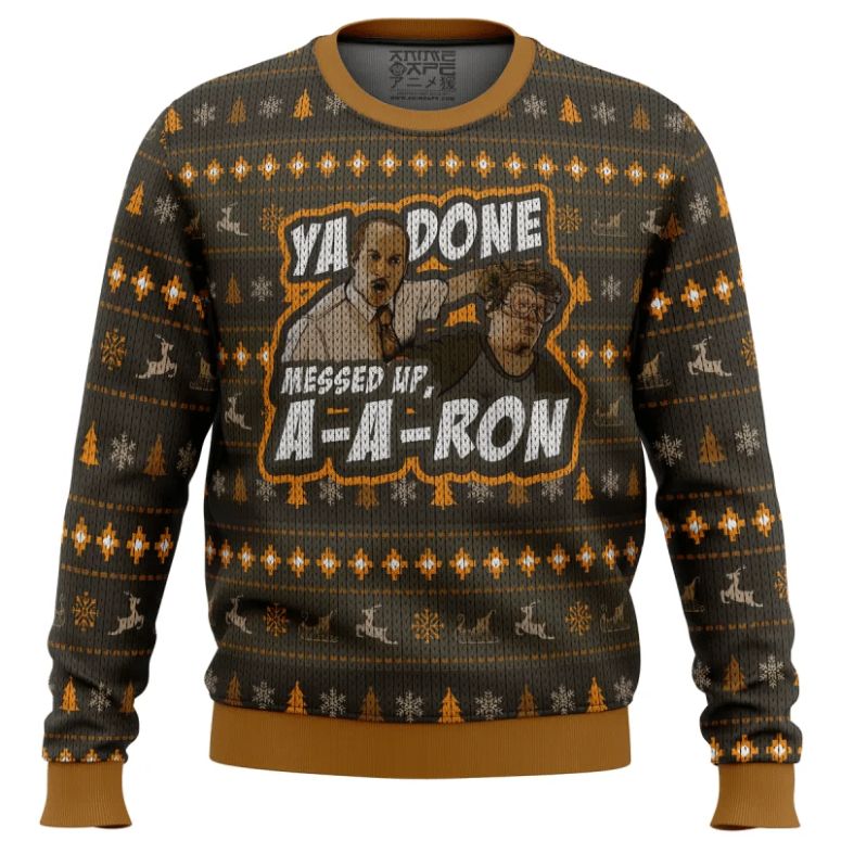 Ya Done Messed Up Aaron Key And Peele Ugly Sweater Ya Done Messed Up Aaron Key And Peele Ugly Sweater