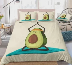 Yoga Avocado Bedding Set