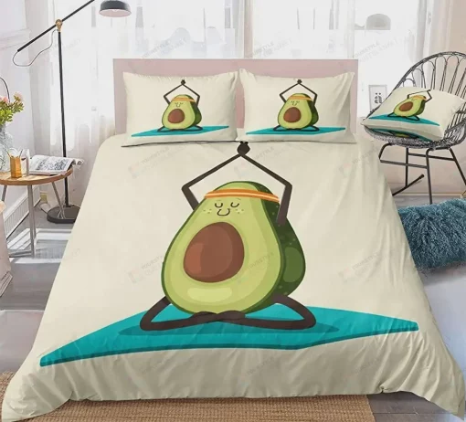 Yoga Avocado Bedding Set
